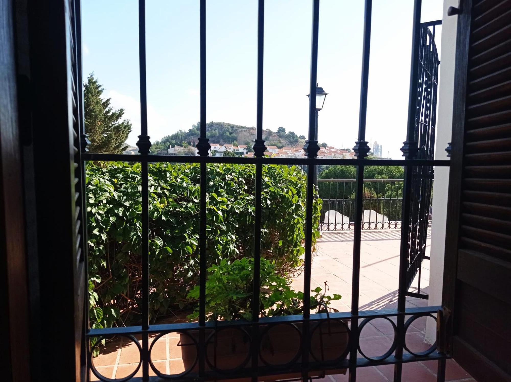 Apartamento-Estudio en Villa con Piscina Málaga Esterno foto