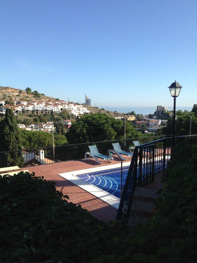 Apartamento-Estudio en Villa con Piscina Málaga Esterno foto