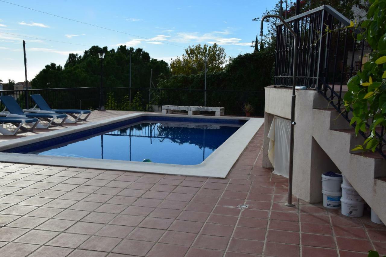Apartamento-Estudio en Villa con Piscina Málaga Esterno foto